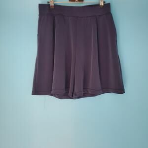ododos Shorts Size Large Wide Leg Elastic Waist